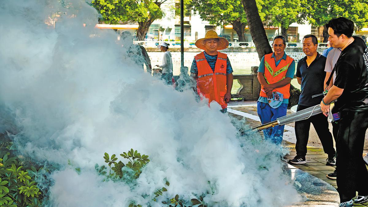 Foshan's steps to curb chikungunya paying off