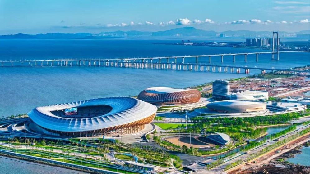 Seaside stadium debuts in Guangzhou with unrivalled ocean views​​