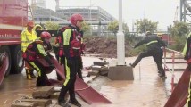 台风过境降暴雨致工地内涝,消防紧急排水除隐患! 台风过境降暴雨致工地内涝,消防紧急排水除隐患!