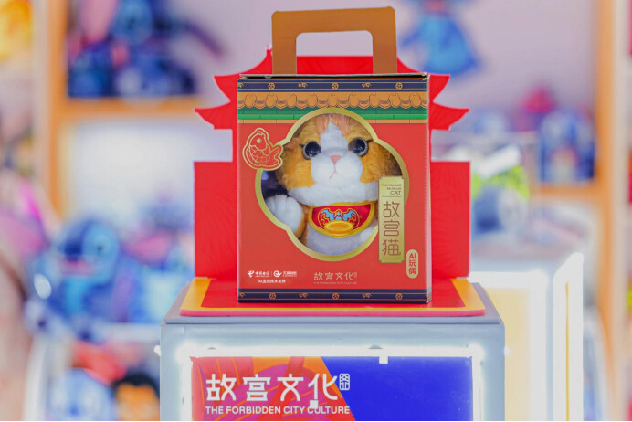 故宫猫福墩AI玩偶