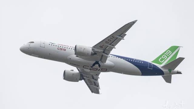 Air China and China Southern Airlines to receive their first C919 next week