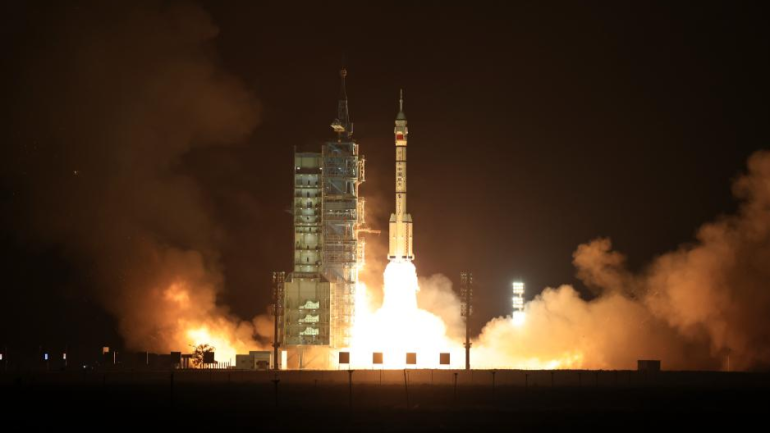 Shenzhou-18 taikonauts start journey to space station for more sci-tech experiments