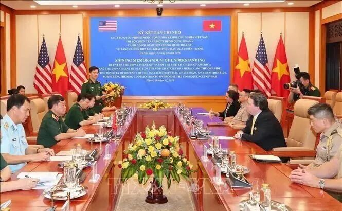 美越两国签署相关协议。