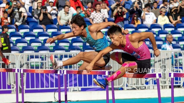 Braving cold wave, 15th National Games venue burns with passion