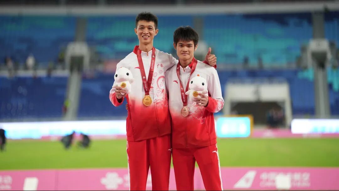 全运“粤”章 | 男子三级跳远决赛收官，广东健儿1金1铜！