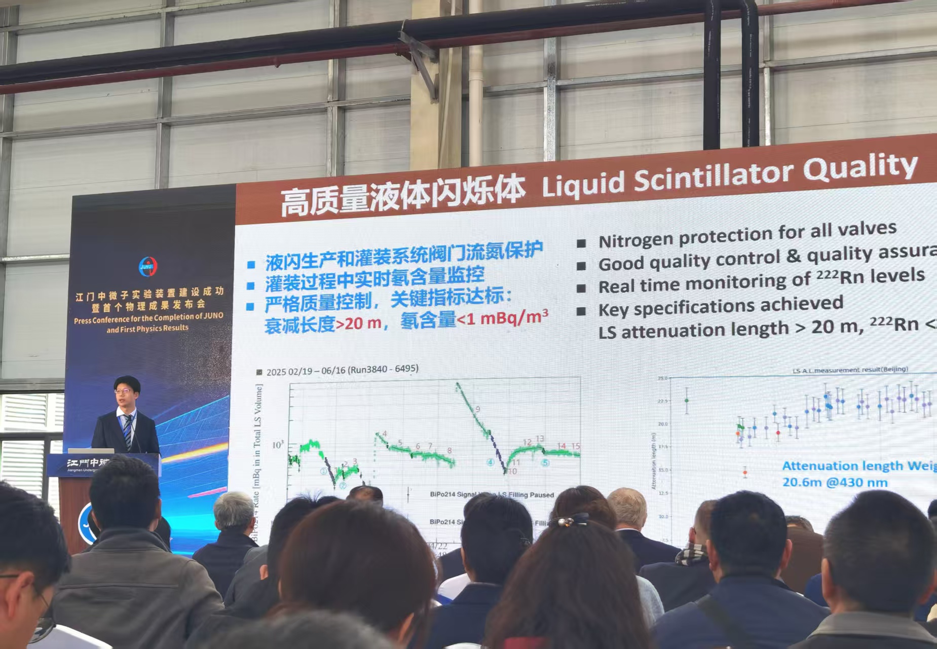 江门中微子实验发布