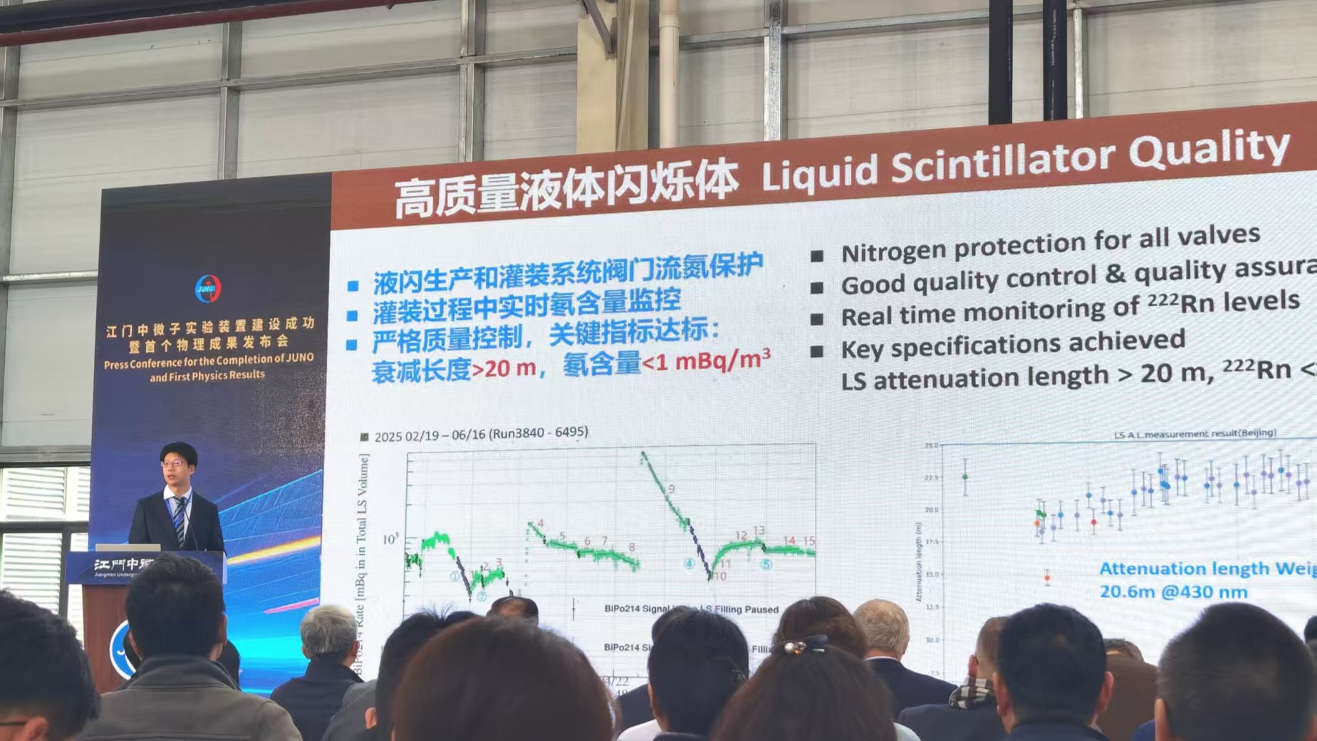 江门中微子实验发布首个物理成果，有望五年内完成质量测序