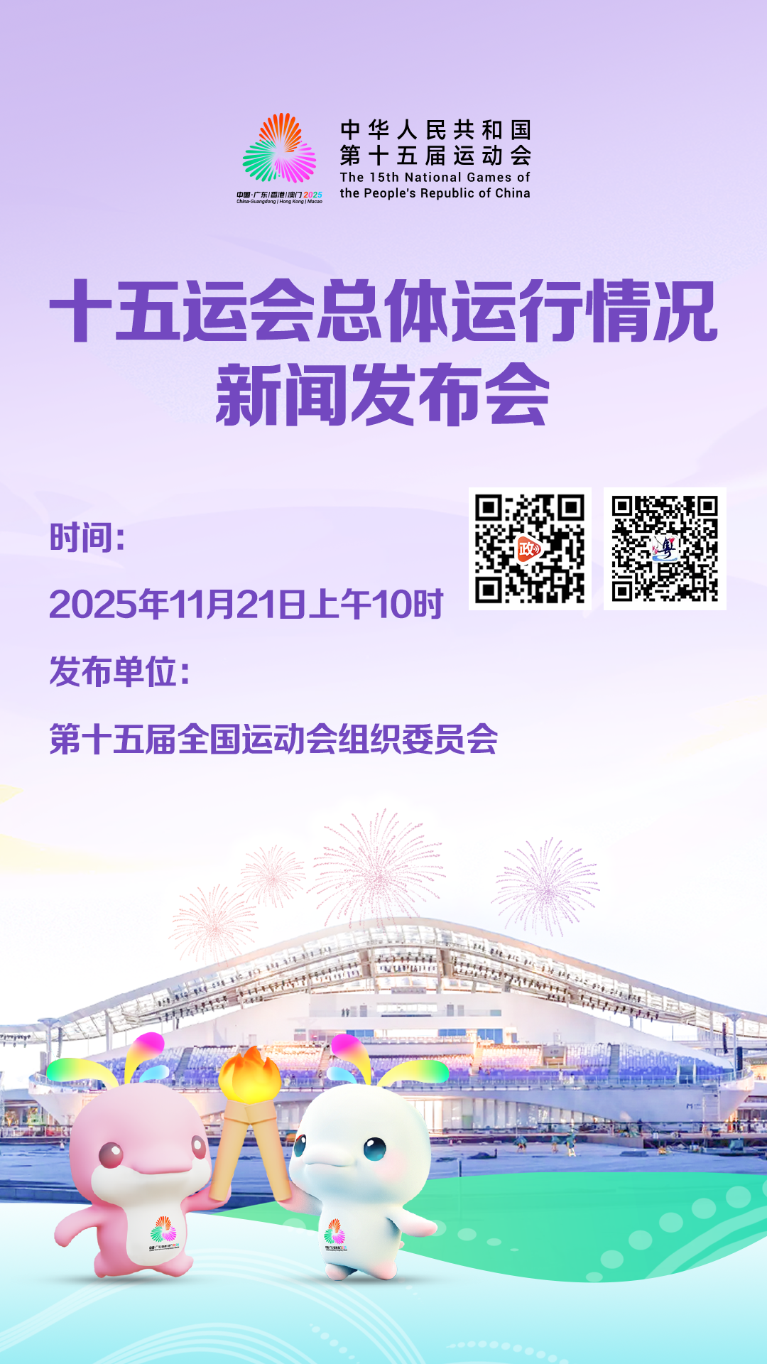 十五运会总体运行情况新闻发布会