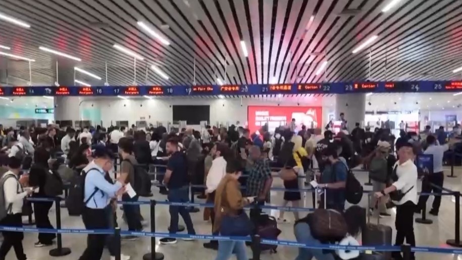 第138届广交会今天开展 白云机场迎客流高峰