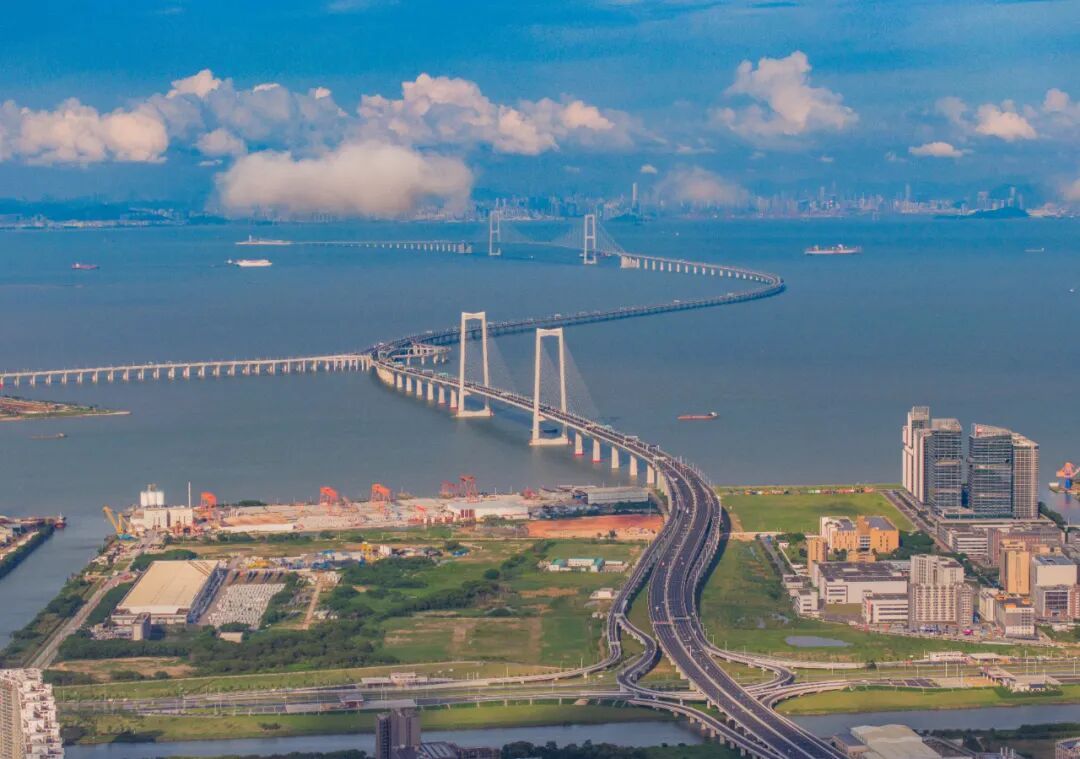 深中通道全景