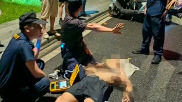 “教科书式”抢救！男子夜跑白云山突发心脏骤停 保安接力施救“抢”回生命