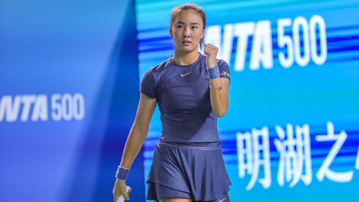 WTA宁波站上演“广东德比”：袁悦2-0胜王欣瑜晋级16强