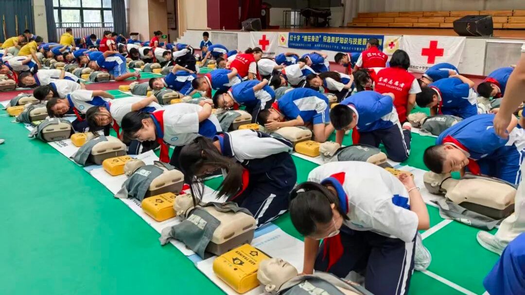 学急救，护平安！深圳校企齐上“安全必修课”