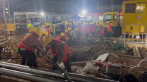 风雨同舱:直击广州黄埔方舱医院建设现场 风雨同舱:直击广州黄埔方舱医院建设现场