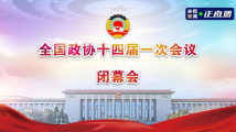 全国政协十四届一次会议闭幕会 全国政协十四届一次会议闭幕会