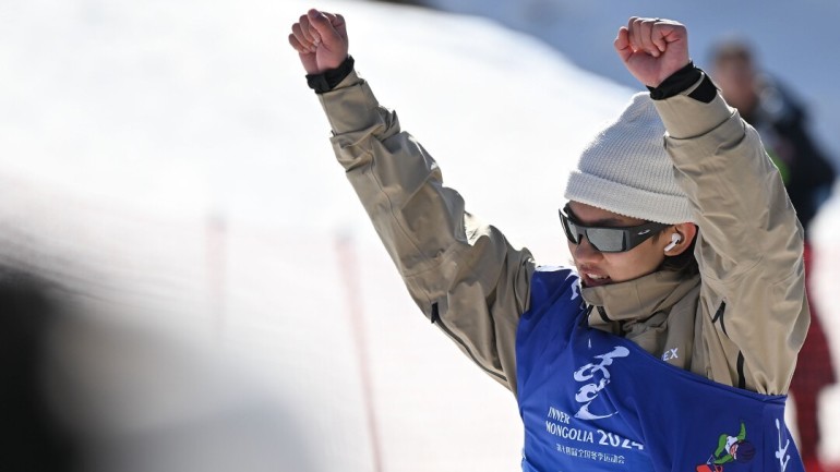 Olympic champion Su embracing passion for snow sports in Saudi Arabia