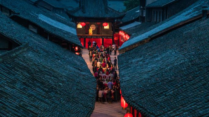 Ancient town becomes new tourist destination in China's Leshan