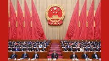 十四届全国人大二次会议在京开幕 习近平等在主席台就座 十四届全国人大二次会议在京开幕 习近平等在主席台就座