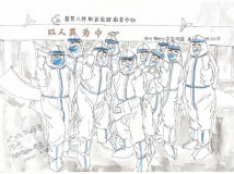 真实鲜活!画家陈湘波用速写记录深圳抗疫感人瞬间 真实鲜活!画家陈湘波用速写记录深圳抗疫感人瞬间