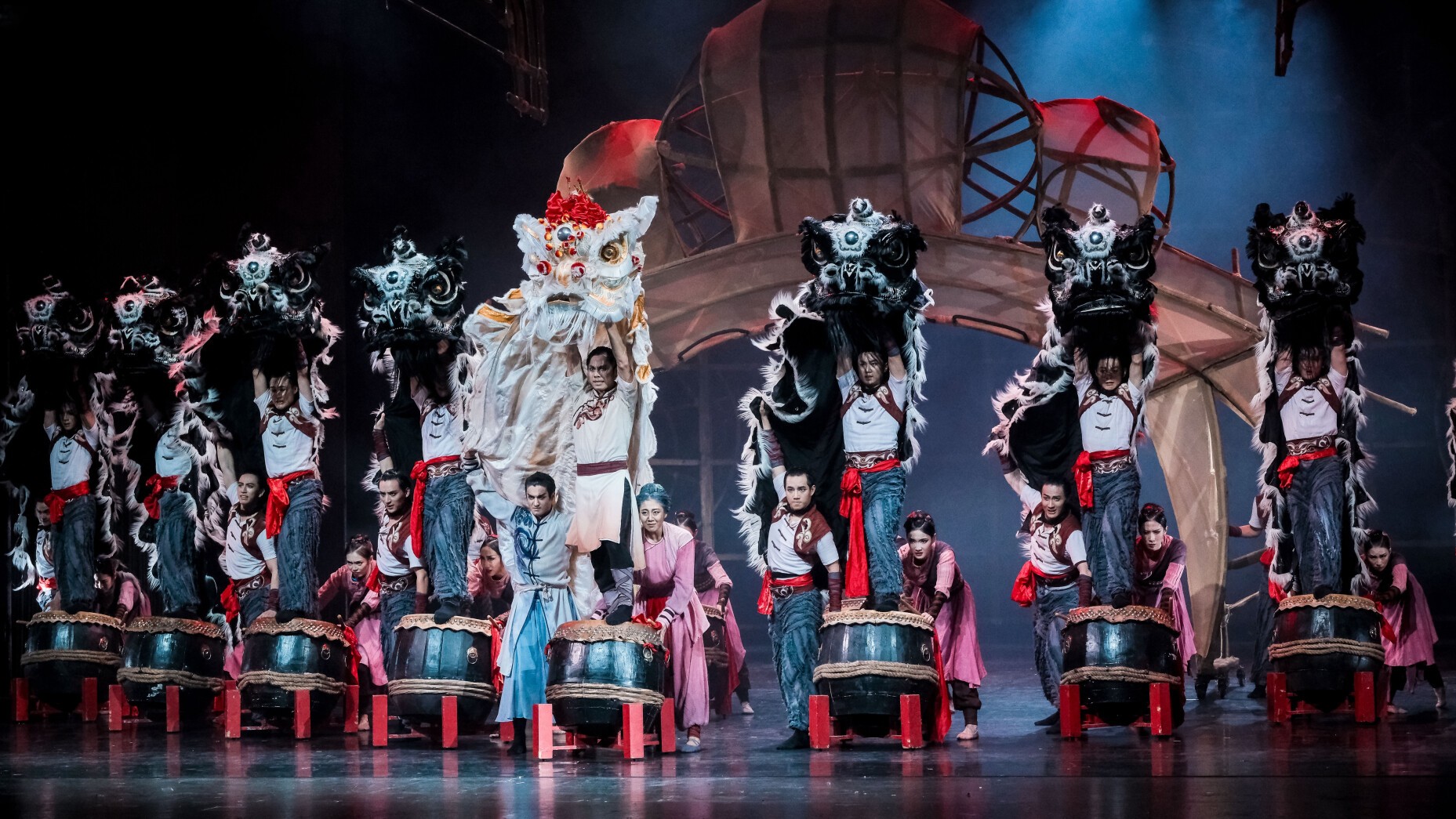 Photos | Dance drama "Awakening Lion" celebrates its fifth anniversary in Guangzhou