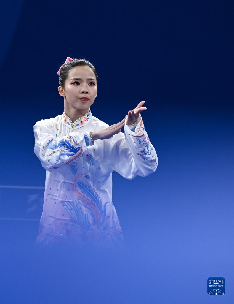 7月29日，陈小丽在比赛中。新华社记者 王曦 摄