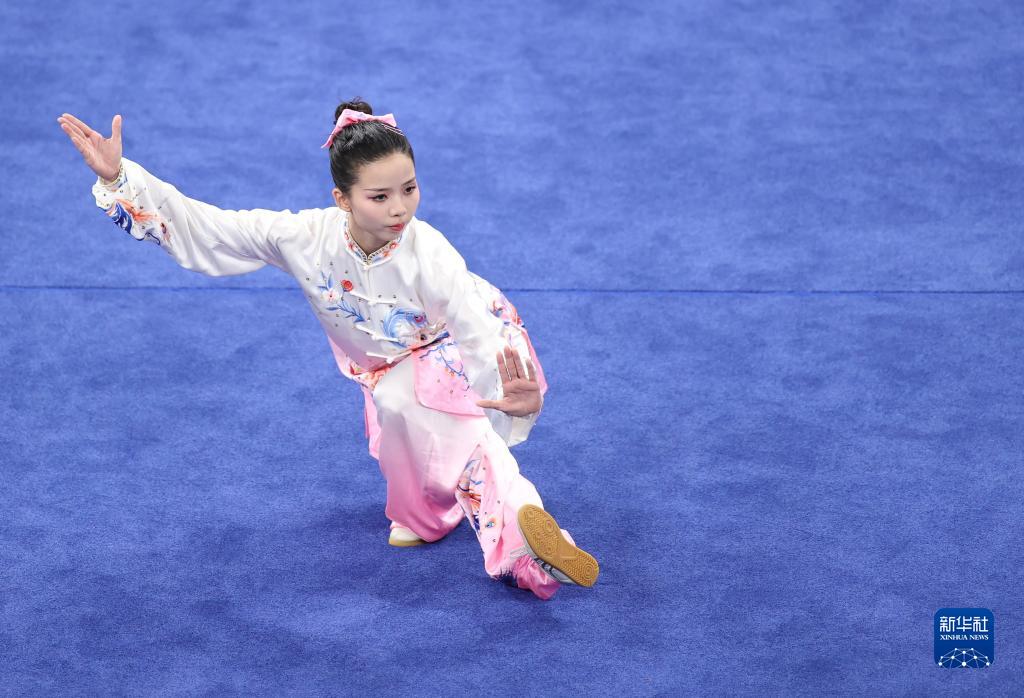 7月29日，中国选手陈小丽在比赛中。新华社记者 贾浩成 摄