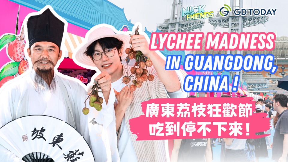 Lychee madness in Guangdong, China!