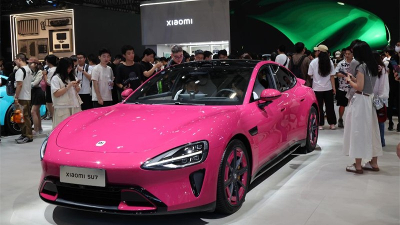 Chine: salon de l'automobile au Guangdong