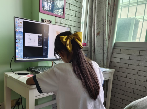 管控区日记｜家有两娃的网课体验