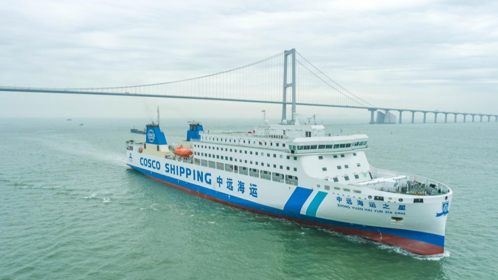 Un nouveau ferry roulier de passagers livré pour la ligne Xiamen-Taïwan