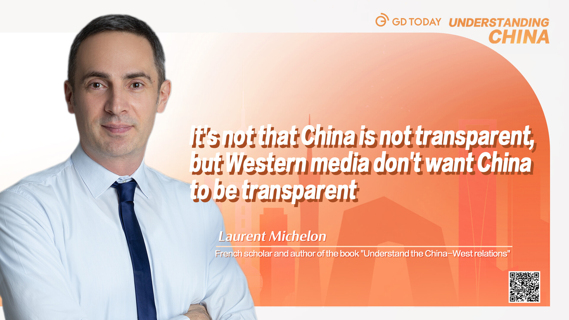 It's not that China is not transparent, but Western media don't want China to be transparent: French scholar