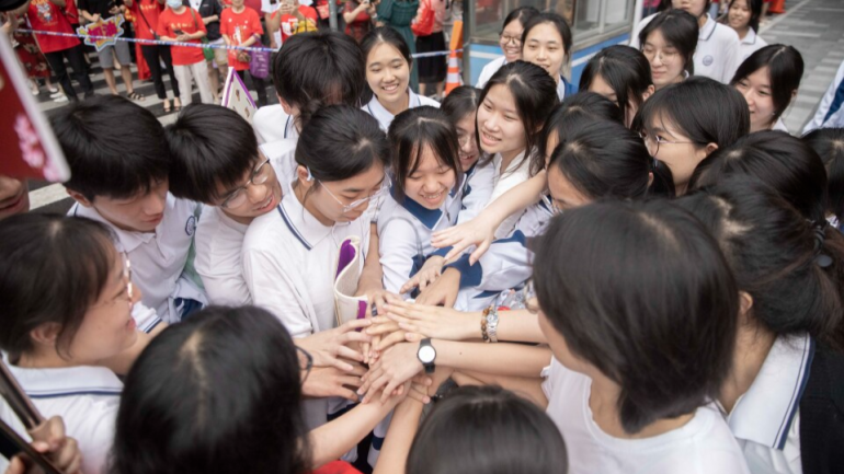 Students across country take gaokao