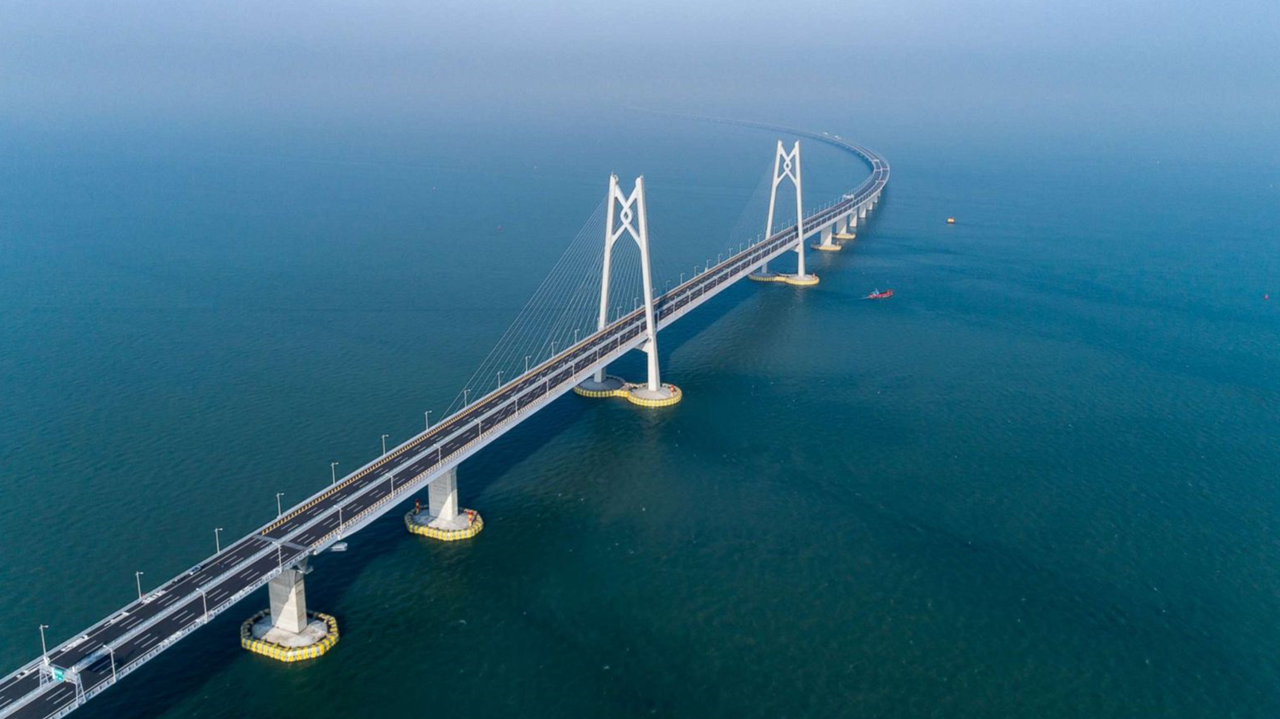 Ponte Hong Kong-Zhuhai-Macau atinge novo pico no tráfego diário de veículos