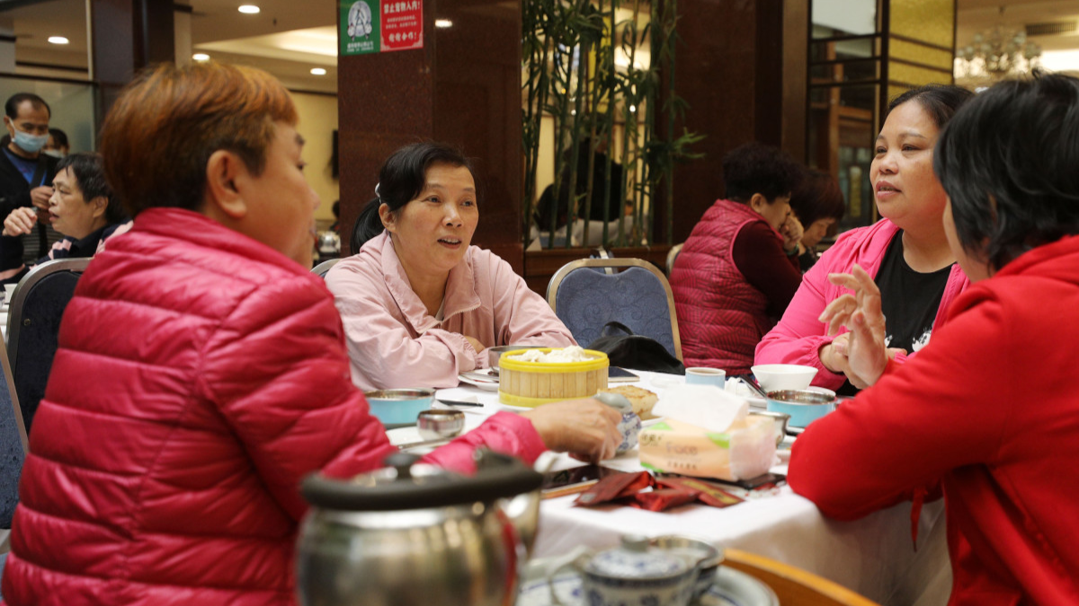 Enjoying morning tea and dim sum...Guangzhou residents’ life back to normal