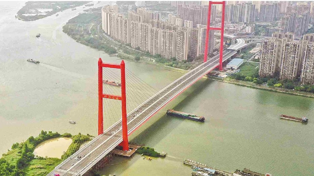 再添新地标！“佛山第一跨”顺德大桥通车