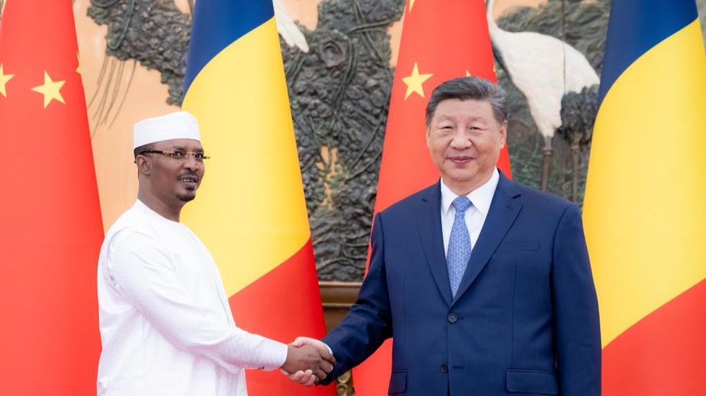 Chinese, Chadian presidents elevate bilateral ties