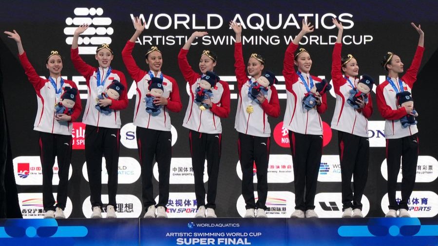 China dominant at World Aquatic Artistic Swimming WC Super Final