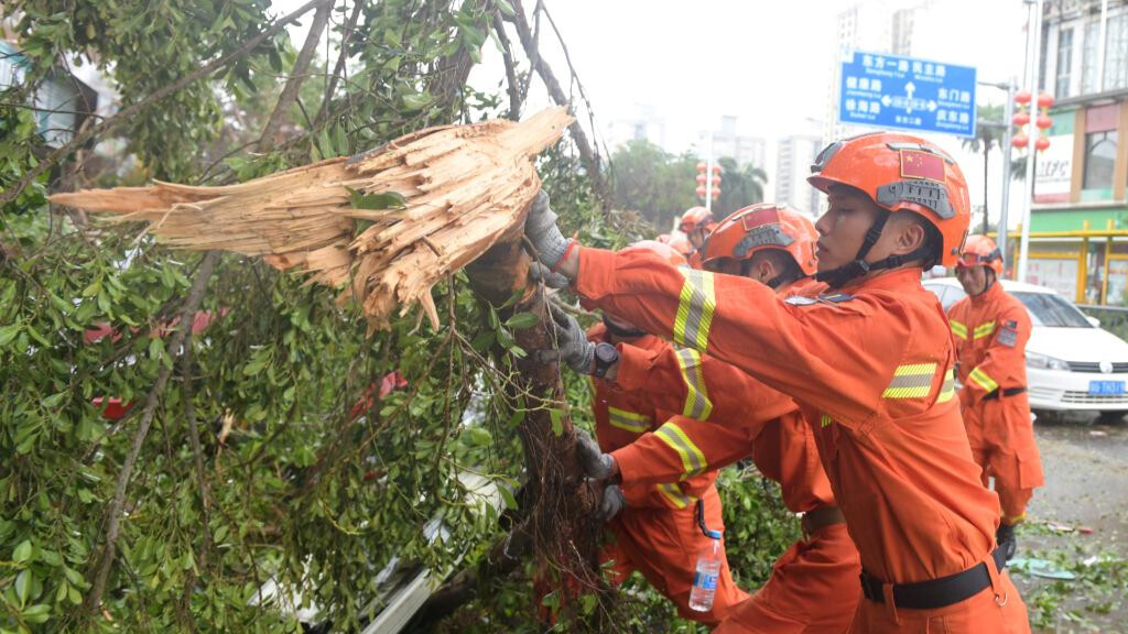 Relief efforts underway in aftermath of super Typhoon Yagi in south China