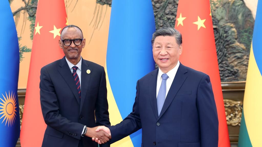 Chinese, Rwandan presidents announce elevation of bilateral ties