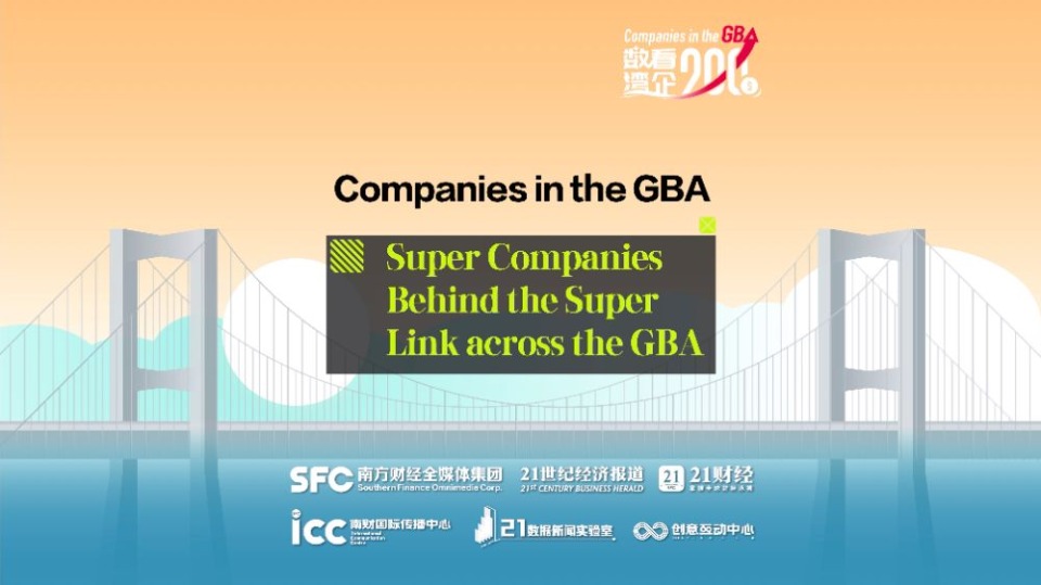 Companies in the GBA | Super companies behind the super Link across the GBA