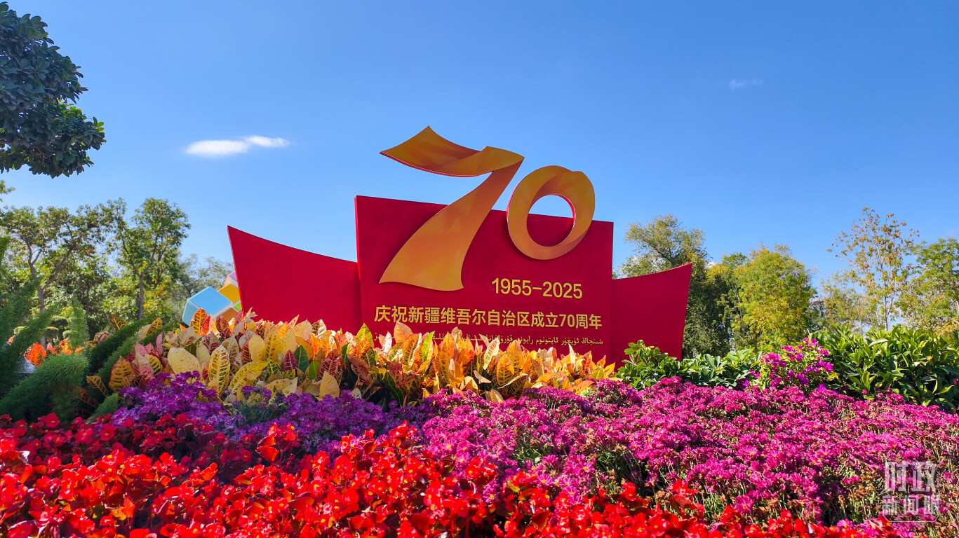 △乌鲁木齐街景。(总台央视记者赵龙拍摄)