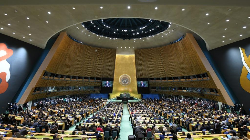 World leaders urge two-state solution at UN General Assembly amid uncertainties for Mideast peace