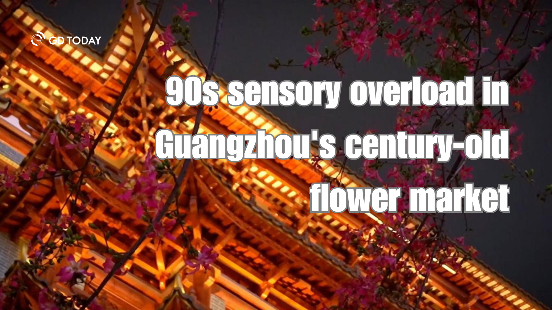 Experience Guangdong | 90s sensory overload in Guangzhou's century-old flower market