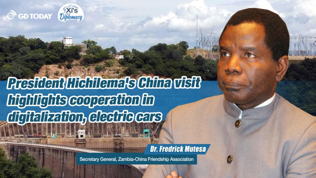 President Hichilema’s China visit highlights cooperation in digitalization, electric cars: Zambian expert