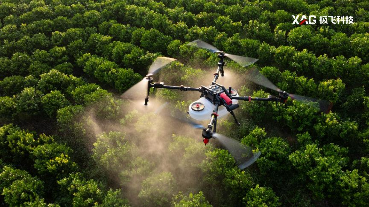 New agricultural drone launched in Guangzhou to advance automated farm management