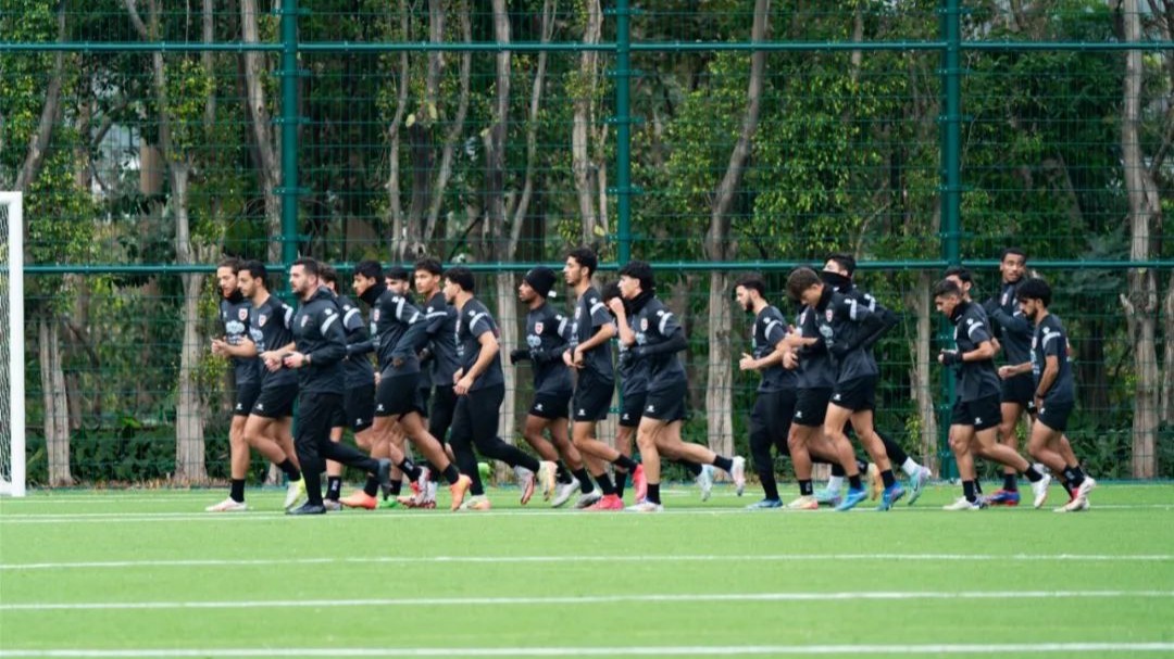 Eintracht Frankfurt (Shenzhen Nanshan) Football Training Center welcomes its first national team