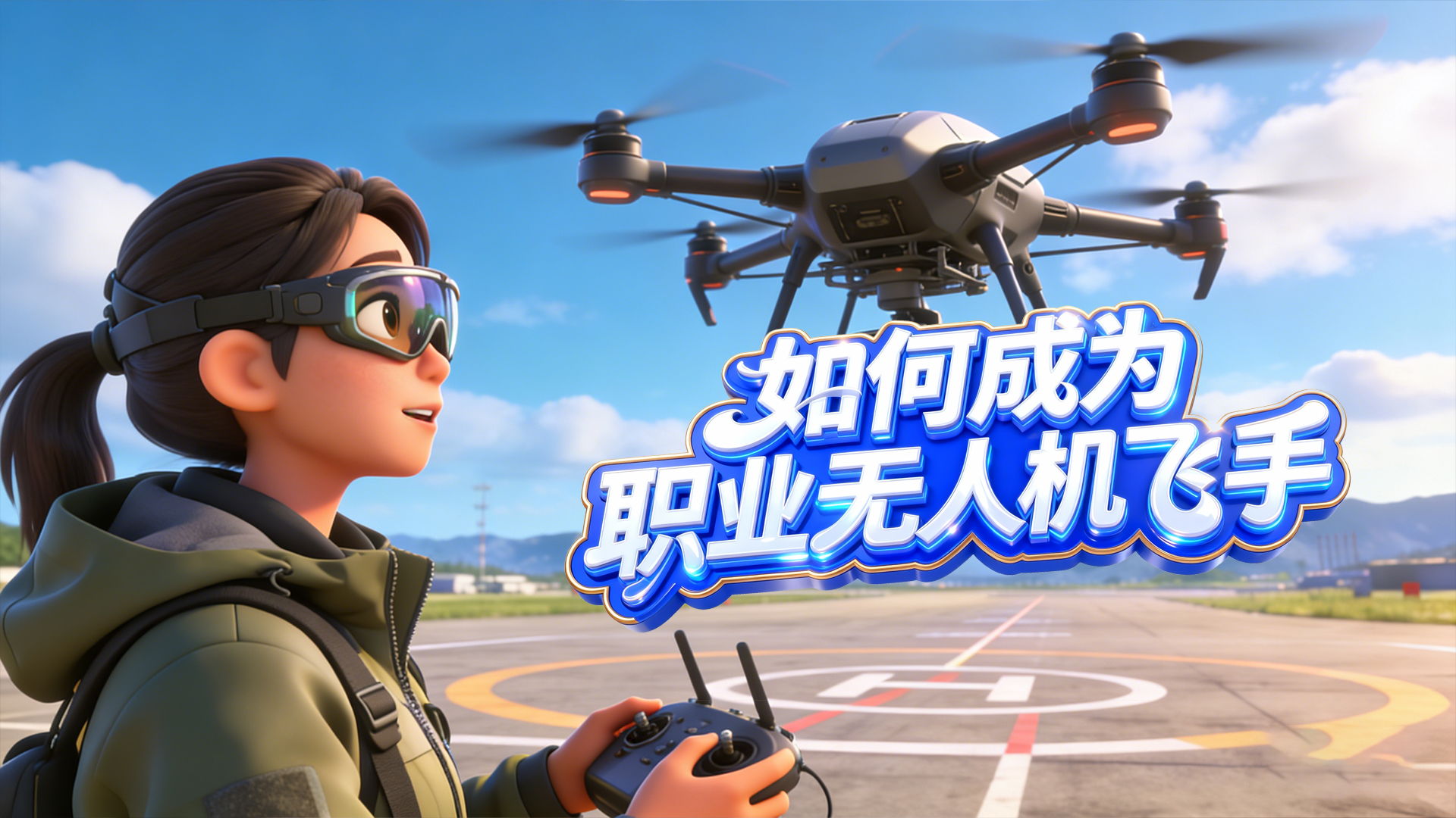 如何成为职业无人机飞手