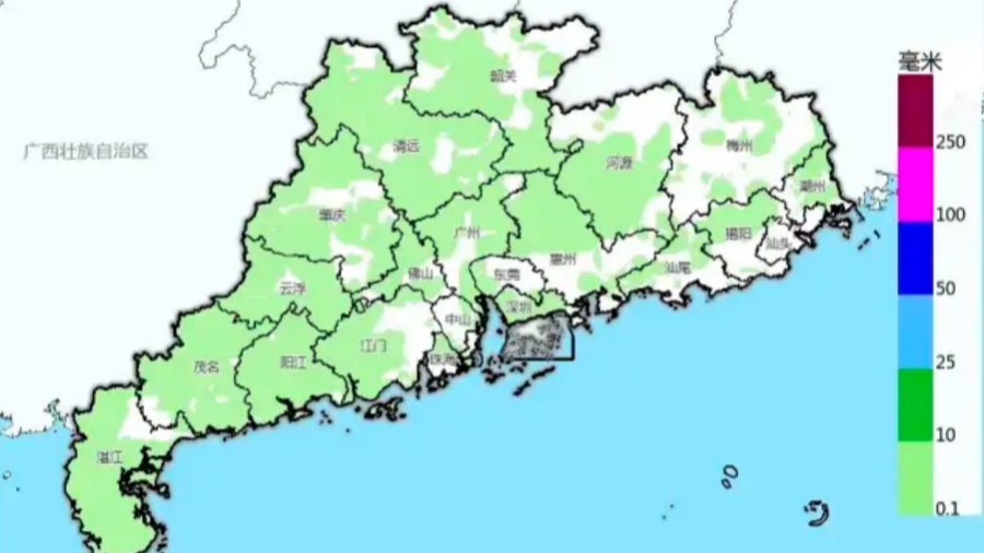 Guangdong faces a week of changing skies and scattered storms