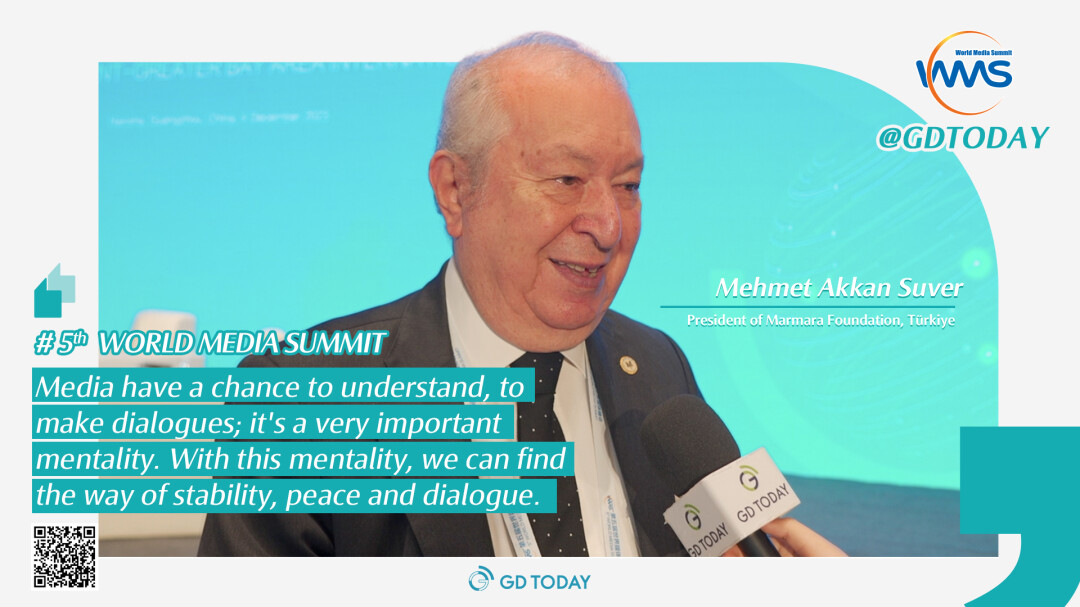 Media can help find the way of stability, peace and dialogue, Marmara Foundation president