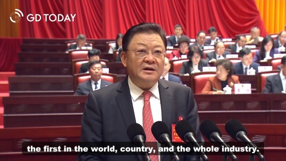 Cultivate more Guangdong enterprises that are 1st in the world, country, and the whole industry: Guangdong Governor